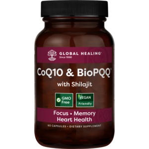 CoQ10 and BioPQQ | Enhanced with Shilajit | Helps Longevity, Antioxidant Support for Natural Energy
