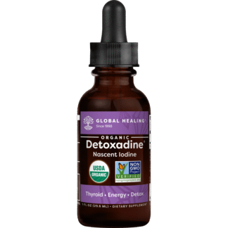 Detoxadine: Nascent Iodine Supplement a Healthy Thyroid – 1 fl oz bottle
