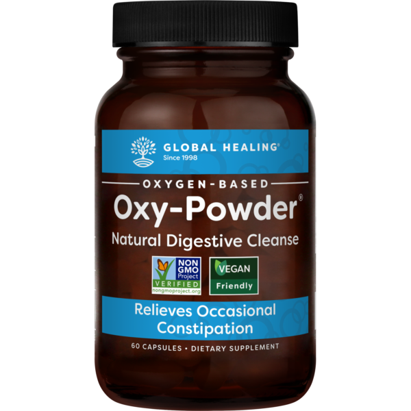 Oxy Powder Best Natural Detox And Colon Cleanser 120 Capsules