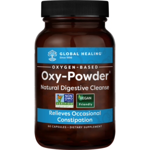 Oxy Powder Best Natural Detox And Colon Cleanser 60 Capsules